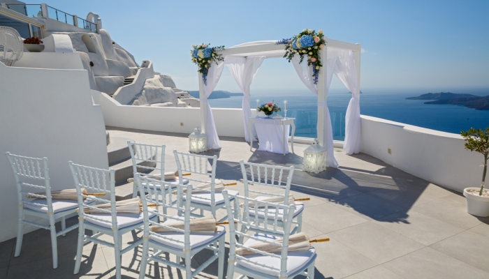 Greek wedding venue