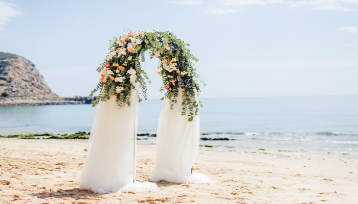 algarve beach wedding