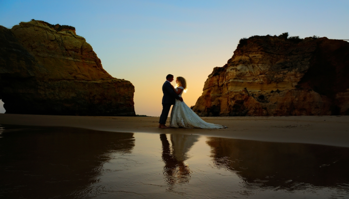 wedding couple in portugal